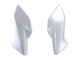 2019-2023 Pearl White Honda CBR500R Motorcycle Fairings