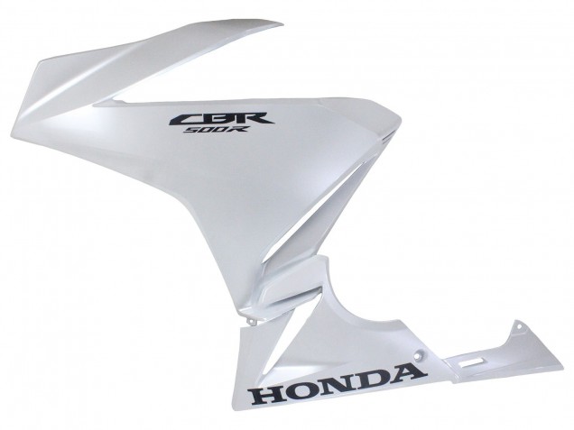 2019-2023 Pearl White Honda CBR500R Motorcycle Fairings
