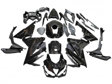 2019-2023 Glossy Black Honda CBR500R Motorcycle Fairings
