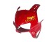 1998-2001 Red White Glossy Black Vimto Honda VFR 800 Motorcycle Fairings