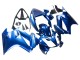 2002-2013 Blue Honda VFR 800 Motorcycle Fairing