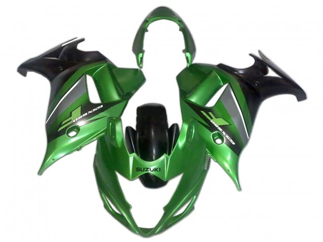 2008-2013 Green Black Suzuki GSX650F Motorcycle Fairings