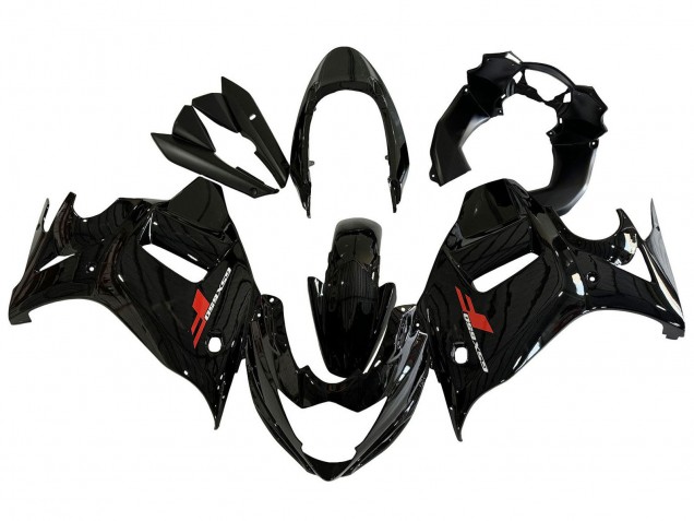 2008-2013 Glossy Black Suzuki GSX650F Motorcycle Fairings