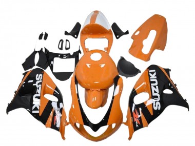 1998-2003 Orange Black White Suzuki TL1000R Motorcycle Fairings