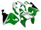 1996-2003 White Green Black Kawasaki ZX7R Motorcycle Fairings