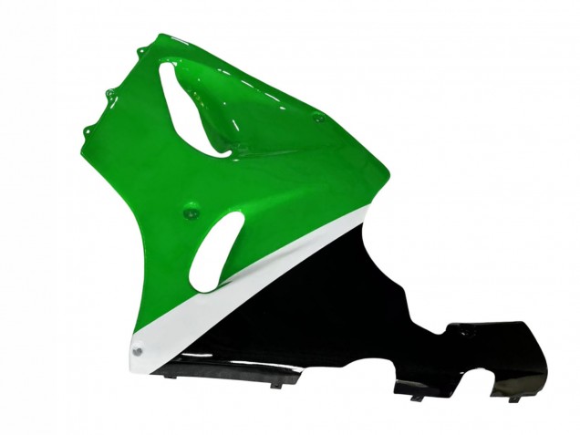1996-2003 White Green Black Kawasaki ZX7R Motorcycle Fairings