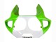 1996-2003 White Green Kawasaki ZX7R Motorcycle Fairings