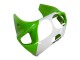 1996-2003 White Green Kawasaki ZX7R Motorcycle Fairings