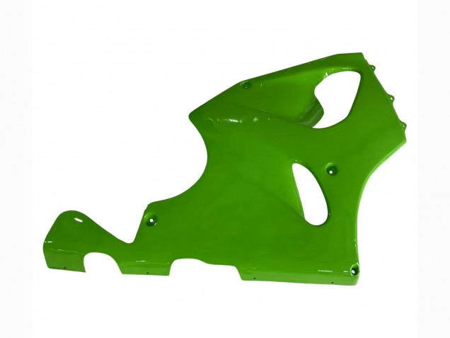1996-2003 White Green Blue Kawasaki ZX7R Motorcycle Fairings