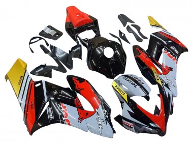 2004-2005 Yellow Red White Glossy Red Bull Repsol HRC Honda CBR1000RR Motorcycle Fairings