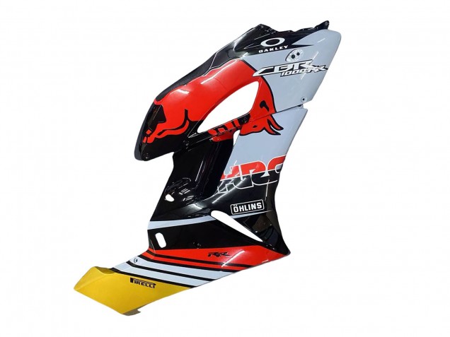 2004-2005 Yellow Red White Glossy Red Bull Repsol HRC Honda CBR1000RR Motorcycle Fairings
