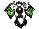 2004-2005 Glossy Black Yellow Green Monster Honda CBR1000RR Motorcycle Fairings
