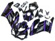 2004-2005 Glossy Black Purple Stripe Honda CBR1000RR Motorcycle Fairings