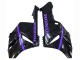2004-2005 Glossy Black Purple Stripe Honda CBR1000RR Motorcycle Fairings