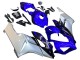2004-2005 Silver Blue Glossy Black Honda CBR1000RR Motorcycle Fairings