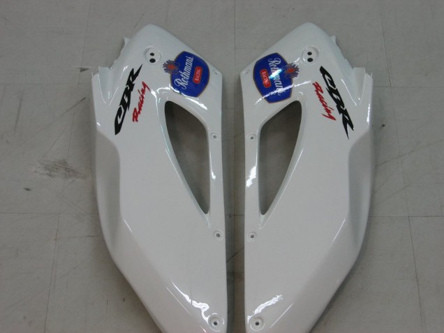 2004-2005 White Blue Gold Rothmans Honda CBR1000RR Motorcycle Fairings