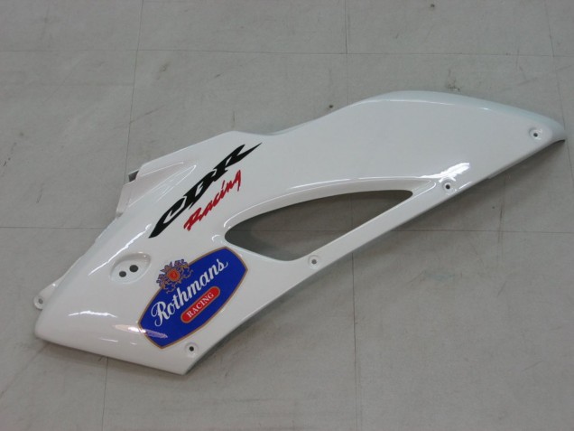 2004-2005 White Blue Gold Rothmans Honda CBR1000RR Motorcycle Fairings