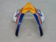 2004-2005 White Blue Gold Rothmans Honda CBR1000RR Motorcycle Fairings