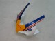 2004-2005 White Blue Gold Rothmans Honda CBR1000RR Motorcycle Fairings