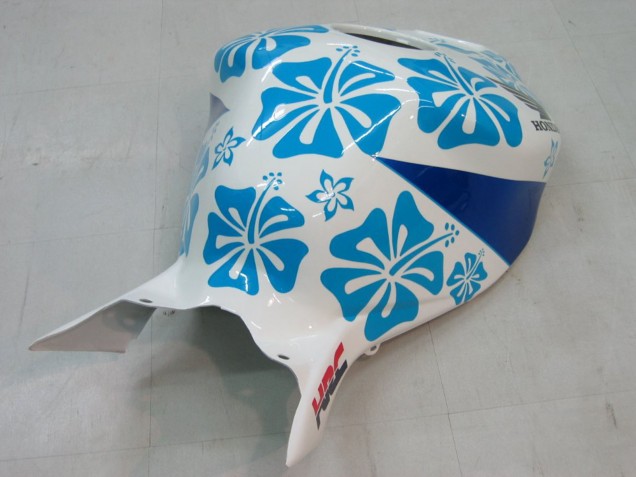 2004-2005 White Blue Snow Nastro Azzurro 46 Honda CBR1000RR Motorcycle Fairings