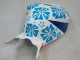 2004-2005 White Blue Snow Nastro Azzurro 46 Honda CBR1000RR Motorcycle Fairings