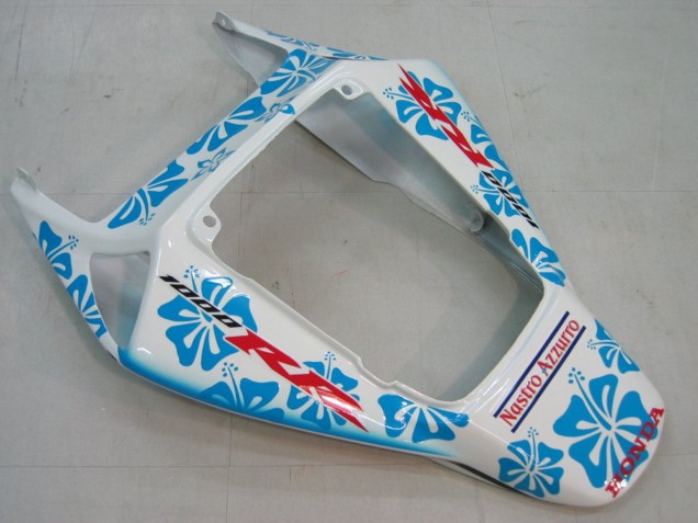 2004-2005 White Blue Snow Nastro Azzurro 46 Honda CBR1000RR Motorcycle Fairings