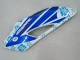 2004-2005 White Blue Snow Nastro Azzurro 46 Honda CBR1000RR Motorcycle Fairings