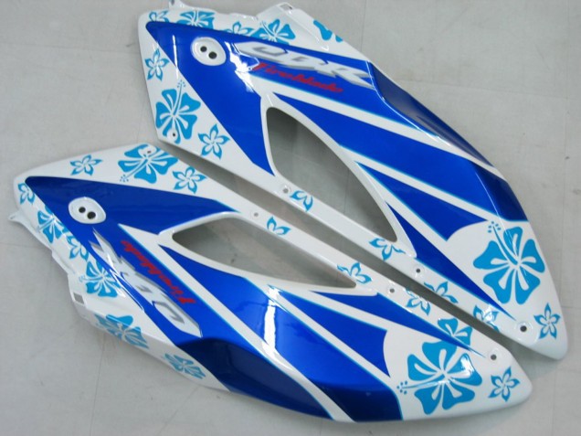 2004-2005 White Blue Snow Nastro Azzurro 46 Honda CBR1000RR Motorcycle Fairings