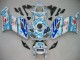 2004-2005 White Blue Snow Nastro Azzurro 46 Honda CBR1000RR Motorcycle Fairings