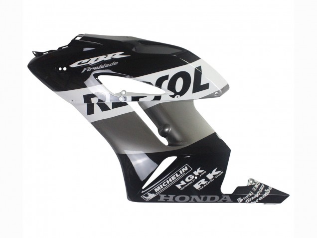 2004-2005 Silver White Glossy Black Repsol Honda CBR1000RR Motorcycle Fairing Kits