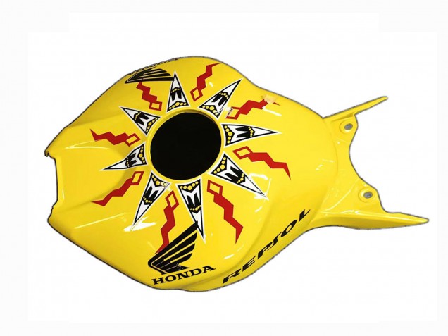 2004-2005 Yellow Orange Glossy Black Repsol Rossi 46 Honda CBR1000RR Motorcycle Fairings