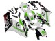 2004-2005 White Green Glossy Black Hannspree 52 Honda CBR1000RR Motorcycle Fairings