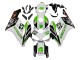 2004-2005 White Green Glossy Black Hannspree 52 Honda CBR1000RR Motorcycle Fairings