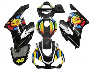 2004-2005 Yellow Blue Red Glossy Black Color Wheel 46 Honda CBR1000RR Motorcycle Fairings