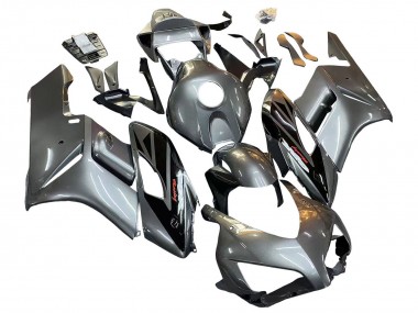 2004-2005 Silver Glossy Black Honda CBR1000RR Motorcycle Fairing