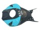 2004-2005 Light Blue Glossy Black Honda CBR1000RR Motorcycle Fairings