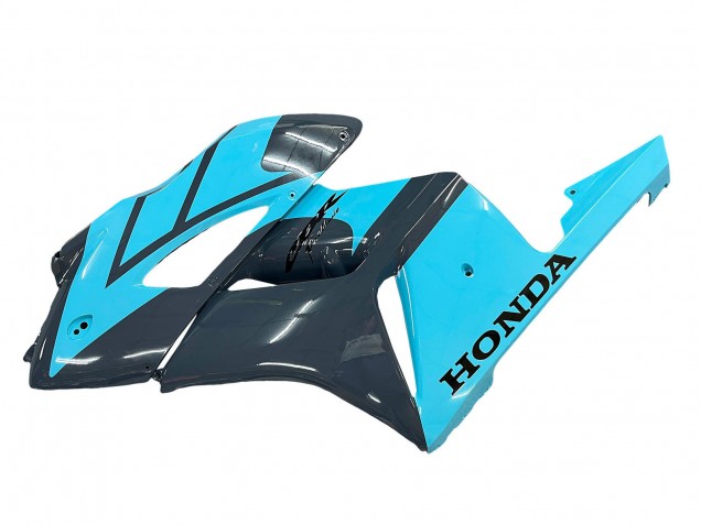 2004-2005 Light Blue Glossy Black Honda CBR1000RR Motorcycle Fairings