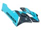 2004-2005 Light Blue Glossy Black Honda CBR1000RR Motorcycle Fairings