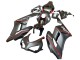 2004-2005 Glossy Black Glossy Grey Red Stripe Honda CBR1000RR Motorcycle Fairings