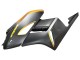 2004-2005 Matte Grey Gold Honda CBR1000RR Motorcycle Fairings
