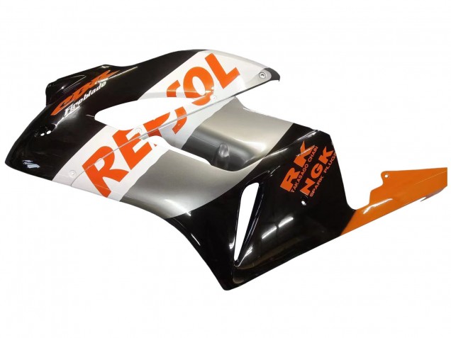 2004-2005 Orange Silver Glossy Black Repsol Honda CBR1000RR Motorcycle Fairings