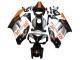 2004-2005 Orange Silver Glossy Black Repsol Honda CBR1000RR Motorcycle Fairings