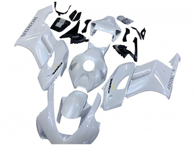 2004-2005 Pearl White Honda CBR1000RR Motorcycle Fairings