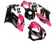 2004-2005 Pink Glossy Black Honda CBR1000RR Motorcycle Fairings
