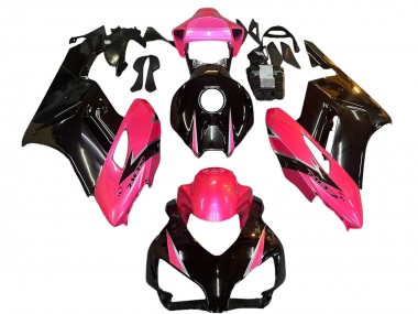 2004-2005 Pink Glossy Black Honda CBR1000RR Motorcycle Fairings