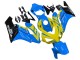 2004-2005 Blue Yellow Glossy Black Honda CBR1000RR Motorcycle Fairings