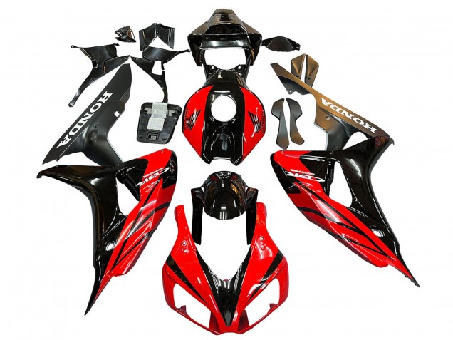 2006-2007 Blue Glossy Black Honda CBR1000RR Motorcycle Fairing