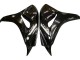 2006-2007 Glossy Black Matte Back Honda CBR1000RR Motorcycle Fairings
