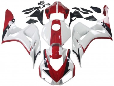 2006-2007 White Red Glossy Black Honda CBR1000RR Motorcycle Fairing Kits
