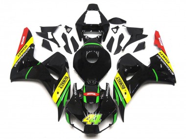 2006-2007 Glossy Black Yellow Green Red Motul 44 Honda CBR1000RR Motorcycle Fairings
